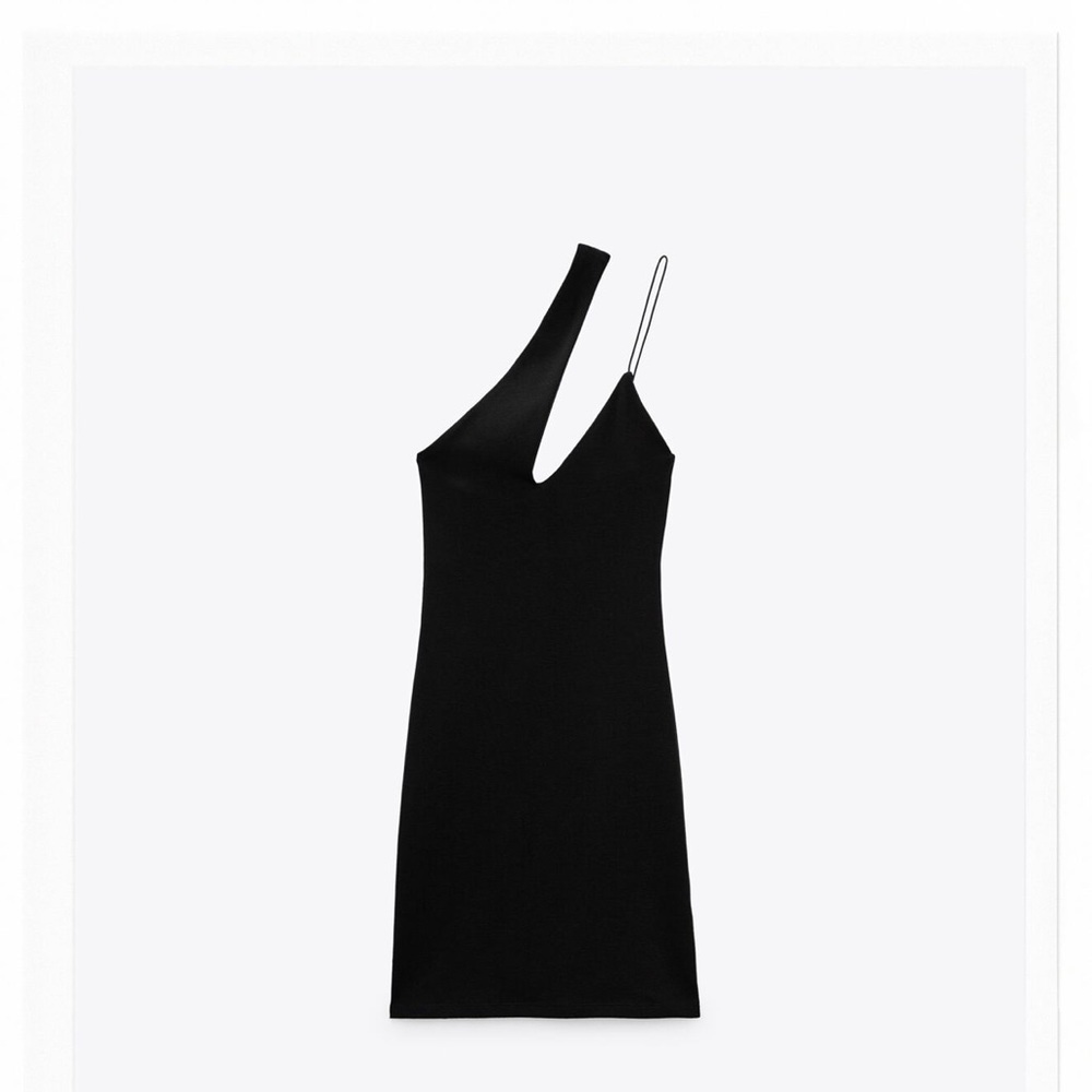 Asymmetric Mini Dress